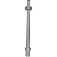 Bar 8L - Two Stop Rings / One Pin, Technic Figure Ski Pole [Rounded End] Hellgrau