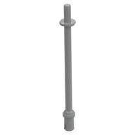 Bar 8L - Two Stop Rings / One Pin, Technic Figure Ski Pole [Flat End]