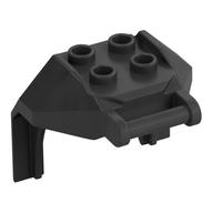 Plate Special, 2 × 2 Studs and Handle, Closed Ends (Mech Chest Plate / Armor) Perltitan