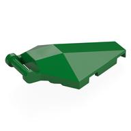 Windscreen 6 × 4 × 1 Hexagonal with Handle Green
