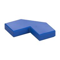 Tile Special 2 × 2 Corner with Cut Corner - Facet Blue