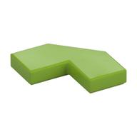 Tile Special 2 × 2 Corner with Cut Corner - Facet Limette