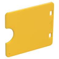 Duplo Door / Window with Cutout (Semi Oval) Gelb