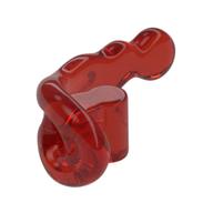Wave / Power Blast Rounded Energy with Bar Handle Trans-Red