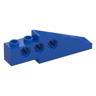 Technic Dachstein lang 1 × 6 mit 3 Pinlöcher Blau