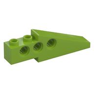 Technic Dachstein lang 1 × 6 mit 3 Pinlöcher Limette