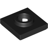 Turntable 2 × 2 Female Black