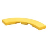 Tile 4 × 4 Curved, Macaroni Gelb