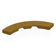 Tile 4 × 4 Curved, Macaroni Pearl Gold