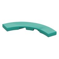 Tile 4 × 4 Curved, Macaroni Dunkeltürkis