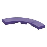 Tile 4 × 4 Curved, Macaroni Dunkellila