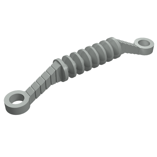 Technic Steering Rack Hellgrau