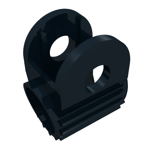 Technic Steering Gear Holder Black