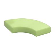 Tile 2 × 2 Curved, Macaroni Gelbgrün