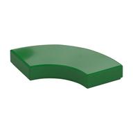 Tile 2 × 2 Curved, Macaroni Green