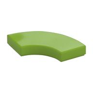 Tile 2 × 2 Curved, Macaroni Lime