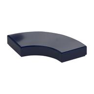 Tile 2 × 2 Curved, Macaroni Dark Blue