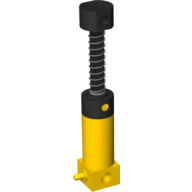 Pneumatic Pump New Style with Black Top Gelb