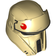 Large Figure Head Scarif Stormtrooper (Shoretrooper) Tan