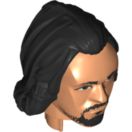 Large Figure Head Baze Malbus Print Nougat