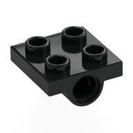 Platte speziell 2 × 2 mit 2 Pinlöcher