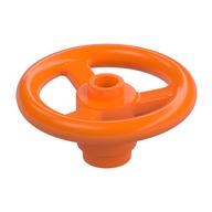 Technic Steering Wheel Small (3 Studs Diameter) Orange