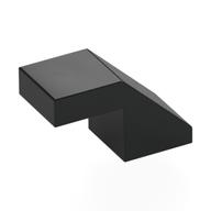 Brick Sloped 45° 2 × 1 with 2/3 Inverted Cutout and no stud Black