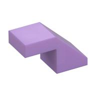 Brick Sloped 45° 2 × 1 with 2/3 Inverted Cutout and no stud Mittellavendel