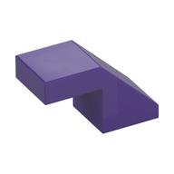 Brick Sloped 45° 2 × 1 with 2/3 Inverted Cutout and no stud Dark Purple