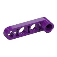 Technic Beam 1 × 4 Thin with Stud Connector Purple