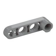 Technic Beam 1 × 4 Thin with Stud Connector Light Bluish Gray