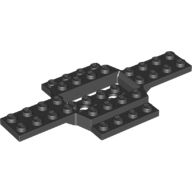 Vehicle Base 6 × 12 × 3/4 with 4 × 2 Recessed Center with Smooth Underside