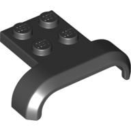 Wheel Arch, Mudguard 3 × 4 with 2 × 2 Plate