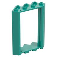 Door Frame 4 × 4 × 6 Corner Dark Turquoise