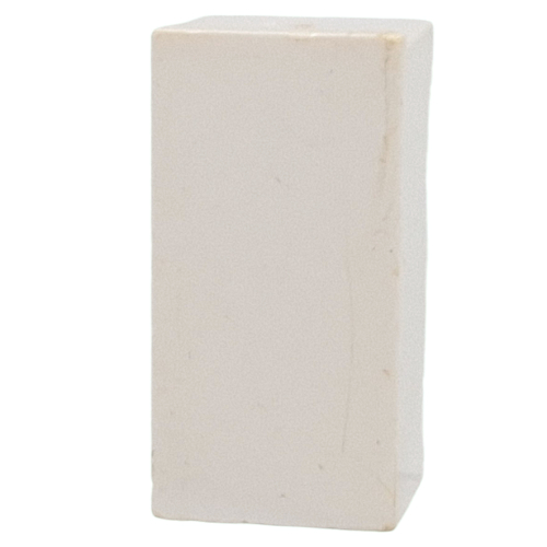 Tile Special 1 × 2 × 5/6 with Stud Hole in End Plain White