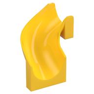 Slide Curved Left 90° Yellow