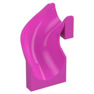 Slide Curved Left 90° Dark Pink