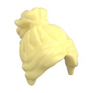 Hair Long Wavy with Ponytail [PLAIN] Bright Light Yellow