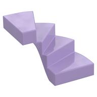 Treppe, links 6 × 6 × 4 Lavendel