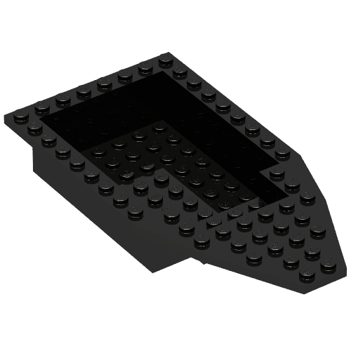 Boat Deck 8 × 16 × 3 Black