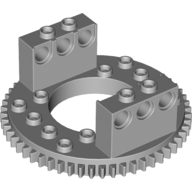 Technic Turntable Large Type 1 Top, 56 Tooth Light Bluish Gray