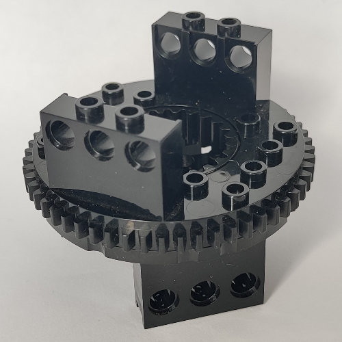 Technic Turntable Large Type 1, 56 Tooth [Complete Assembly] Black