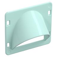 Duplo Door / Window with Curved Window Arch Light Aqua