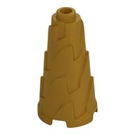 Cone 2 × 2 × 3 Jagged Pearl Gold