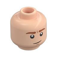Minifig Head Percy Weasley, Dark Orange Eyebrows, Smirk/Annoyed Hellnougat