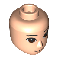 Minidoll Head Male Reddish Brown Eyes Hellnougat