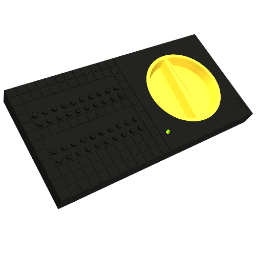 Hub / Controller, Train Speed Regulator 9V Schwarz