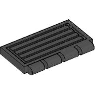 Hinge Train Gate 2 × 4 in Black