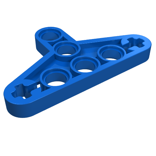 Technic Beam Triangle Thin [Type I] Blau