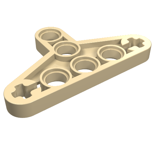 Technic Beam Triangle Thin [Type I] Tan